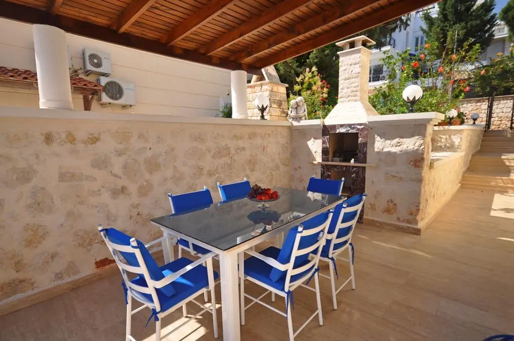 Alfresco dining area